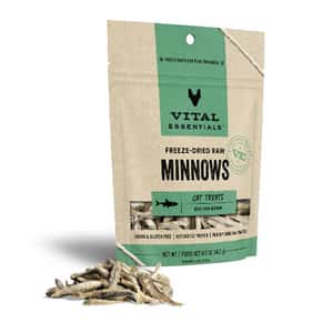 Vital Essentials 貓零食 VITAL ESSENTIALS 凍乾貓零食 鯀魚 0.5oz (694051)
