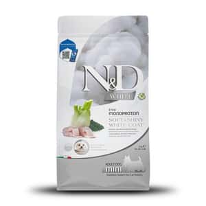 Farmina NandD 狗糧 Farmina N&D 狗糧 無穀物天然螺旋系列 小型成犬配方 天然白毛 2kg (NSDW020)