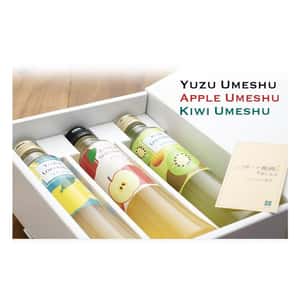 紀州果味梅酒 (柚子 蘋果 奇異果) 200ml 套裝 (三支不同口味) (圖片3)