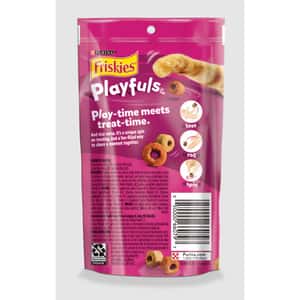 Friskies喜躍 Playfuls 貓零食 貓脆餅 三文魚+蝦 2.1oz (12534203) (圖片3)