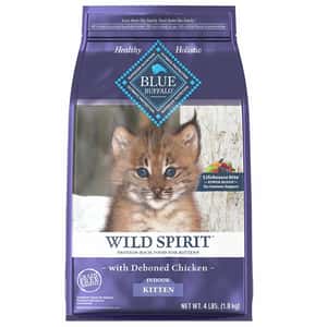 Blue Buffalo 貓糧 Blue Buffalo 幼貓室內貓雞肉配方 WILD Spirit Indoor Kitten Chicken Recips 4lb (804714)