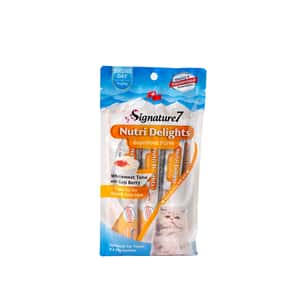 其他 貓零食 Signature7 營養肉泥唧唧醬 星期四 白肉吞拿魚+枸杞 一包唧唧醬: 4 X 15G (S7-081863)