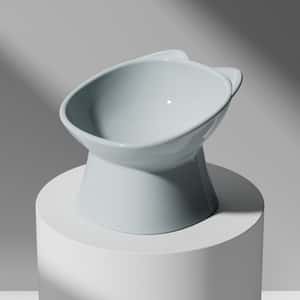 護頸防打翻 高腳寵物碗貓碗 (顏色隨機) (圖片4)