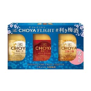 梅酒 Plum Wine 蝶矢CHOYA FLIGHT 梅酒套裝 一盒3款 170ml (60ml x2 + 50ml x1)
