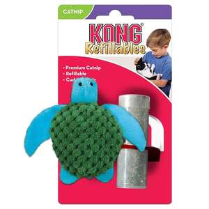 KONG 貓咪日常用品推薦：KONG Refillable Catnip Beaver (65396)