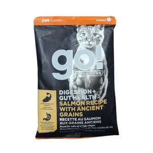 GO! SOLUTIONS 貓糧 貓乾糧推薦：GO! SOLUTIONS 貓糧 古早穀物腸胃保健系列 三文魚 100g 試食裝 (FG00439T)