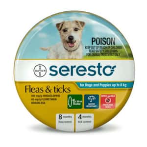 杜蟲殺蚤用品 保健用品 Bayer Seresto Small Dog Collar up to 8kg (澳版)