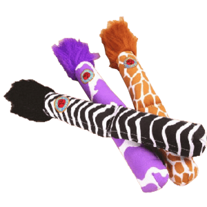 狗玩具 FATCAT 動物尾巴造型耐咬潔齒狗狗訓練玩具 (顏色隨機)