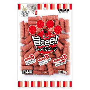 Q-PET 狗零食推薦：日本Q-Pet 狗小食 旨味 牛肉切條 100g (KQ048)