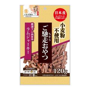 Q-PET 狗零食推薦：日本Q-Pet 狗小食 御馳走 羊肉切條 120g (KQ966)