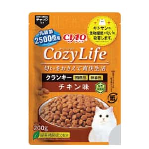 CIAO 貓糧 CIAO 爽快生活乳酸菌+甲殼素貓糧 雞肉味 200g (P-373)