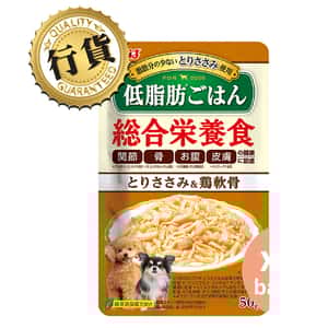 CIAO 狗罐頭 狗濕糧推薦：CIAO 狗濕糧 日本INABA綜合營養軟包 雞肉+雞軟骨 50g (QDR-133)