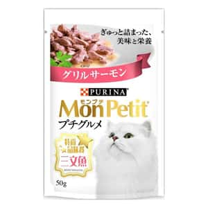 MonPetit 貓罐頭 MonPetit 貓濕糧 Luxe 特尚品味餐 三文魚 50g (NE12519618)
