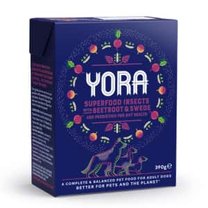 YORA 狗罐頭 YORA 狗濕糧 超級蛋白餐盒 甜菜根配瑞典肉醬 390g (ITBS)