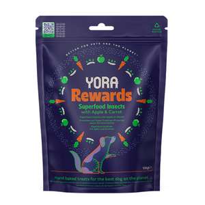 YORA 狗零食推薦：YORA 夢想家營養犬小食 蘋果配胡蘿蔔 100g (IRCA)