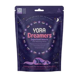 YORA 狗零食推薦：YORA 夢想家營養犬小食 可緩解狗狗焦慮 100g (IDD)
