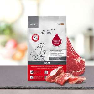 PLATINUM 白金 狗糧推薦：PLATINUM 狗糧 無穀物成犬配方 鮮牛肉 + 馬鈴薯 1.5kg (PT201)