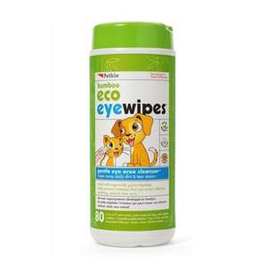 Petkin 貓犬用清潔美容用品推薦：Petkin 有機青竹蘆薈潔眼紙 (PN5357)