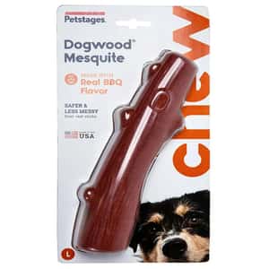 Petstages 狗玩具 Petstages 燒烤味耐咬木頭潔齒骨 大 (LP30145)