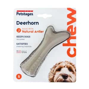 Petstages 狗玩具 Petstages 耐咬鹿角潔齒骨 小 (LP668)
