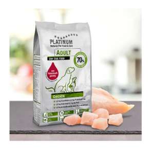 PLATINUM 白金 狗糧推薦：PLATINUM 狗糧 成犬配方 鮮雞肉 5kg