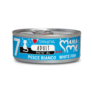 Disugual 貓罐頭 Disugual 意極鮮 貓罐頭 貓主食罐 MINI ME7 無穀物白魚配方 85g (MIME003) | 意大利製造 - 限時試食價