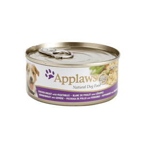 Applaws 狗罐頭 狗濕糧推薦：Applaws 狗罐頭 天然優質雞柳及蔬菜 Chicken Breast with Vegetables 156g (3002)
