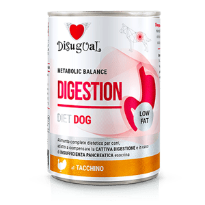 Disugual 處方糧 狗罐頭 Disugual 意極鮮 處方糧 狗罐頭 高消化低脂配方 火雞 400g (DSDT010) | 意大利製造