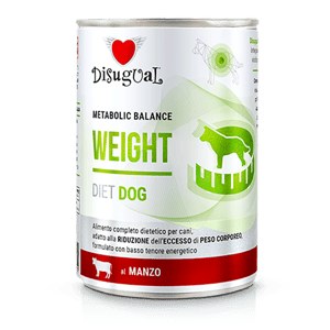 Disugual 處方糧 狗罐頭 Disugual 意極鮮 處方糧 狗罐頭 控制體重配方 牛肉 400g (DSDT070) | 意大利製造