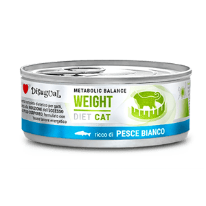 Disugual 處方糧 貓罐頭 Disugual 意極鮮 處方糧 貓罐頭 控制體重配方 白魚 85g (DSDTG072) | 意大利製造 - 限時優惠價