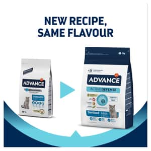 ADVANCE 貓糧 ADVANCE 絕育成貓糧 日常護理 (適合年齡1-10歲) 3kg (577311)