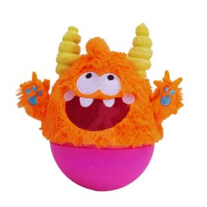 QMONSTER 狗玩具 QMONSTER 不倒翁小怪物 橘 (XQ-P-58-3)