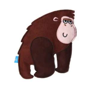 QMONSTER 狗玩具推薦：QMONSTER Trumo Funny Animals 猩猩 (XA-P-006-6)