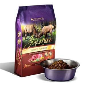 Zignature 狗糧推薦：Zignature 狗糧 全犬種無穀物 鹿肉配方 4lb (ZI-VN1)  
