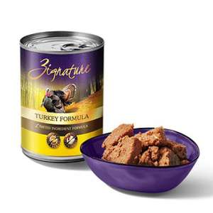 Zignature 狗罐頭 狗濕糧推薦：Zignature 純天然狗罐頭 火雞配方 13oz (ZI-TFC) 原箱12件