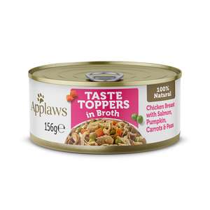 Applaws 狗罐頭 狗濕糧推薦：Applaws 狗罐頭 天然優質雞柳及三文魚及蔬菜 Chicken Breast with Salmon and Vegetables 156g (3034) (轉了新包裝一箱12罐)