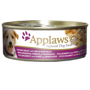 Applaws 狗罐頭 狗濕糧推薦：Applaws 狗罐頭 天然優質雞柳及火腿及蔬菜 Chicken Breast with Ham and Vegetables 156g (3005)