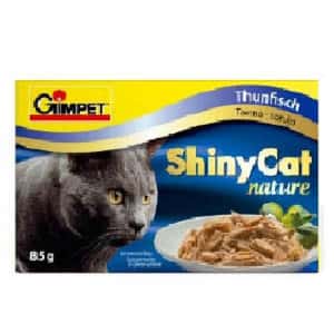 Gim Cat 貓罐頭 Gim Cat 貓罐頭 ShinyCat Nature 天然優質水煮罐 吞拿魚 85g (深藍) (GM411866)