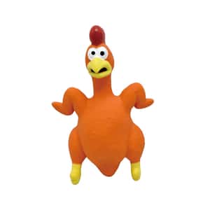 HelloDOG 狗玩具 玩具嚴選 乳膠磨牙耐咬發聲尖叫雞 (顏色隨機) (圖片3)