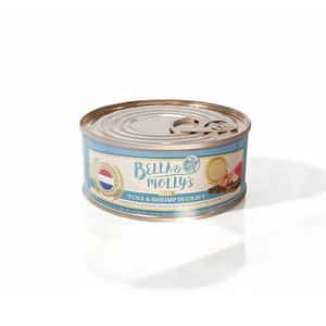 Bella and Mollys 貝莉 貓罐頭 Bella & Molly's 荷蘭罐 貓罐頭 AAFCO 主食罐 關節健康 蝦肉及吞拿魚肉塊 40g - 限時試食價