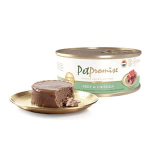 Pet Promise 貓罐頭 Pet Promise 貓罐頭 荷蘭罐 AAFCO 主食罐 牛肉及雞肉肉醬 80g - 限時試食價