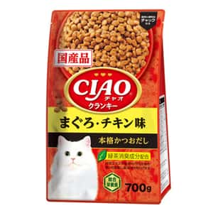 CIAO 貓糧 CIAO 貓糧 吞拿魚及雞肉味 700g (P-456)