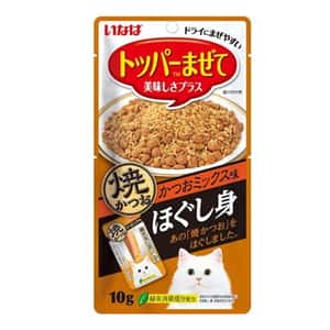 CIAO 貓零食 貓零食 CIAO 貓零食 燒鰹系列 鰹魚混合味肉鬆 10g (QSC-163)