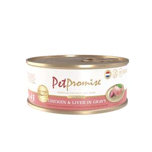 Pet Promise 貓罐頭 荷蘭罐 AAFCO 主食罐 雞絲及雞肝 80g - 限時試食價 (圖片3)