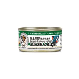 貓犬王 貓罐頭 貓犬王 貓罐頭 三文魚雞肉肉絲湯主食罐 80g
