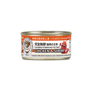 貓犬王 貓罐頭 貓犬王 貓罐頭 鮮蝦及雞肉肉絲湯主食罐 80g