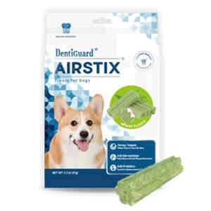 Natura Nourish 狗零食推薦：NATURA NOURISH Airstix 空氣潔⿒棒 薄荷味 S 91g (DT71938)