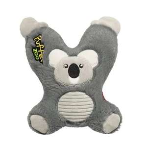 GiGwi 狗玩具推薦：GiGwi Puffer Zoo動物圓系列 雙響樹熊 (8507)