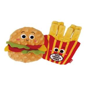 GiGwi 狗玩具推薦：GiGwi Foody Friendz 漢堡/薯條 (6963) 
