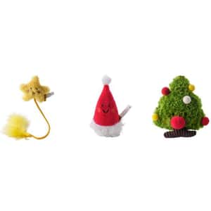 其他 貓玩具 PETSVILLE 聖誕好夢套裝 一套3個 (P2320305C)